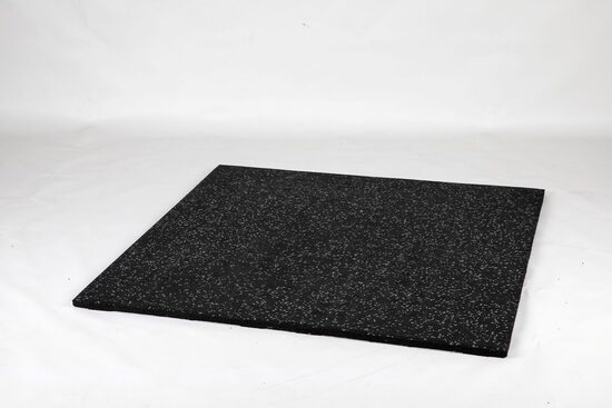 Hallid spordi- ja jõusaali kummiplaadid 1000 x 1000 x 20 mm